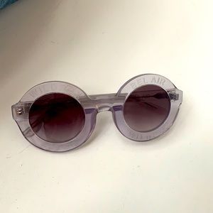 Wildfox Clear Bel Air Sunglasses